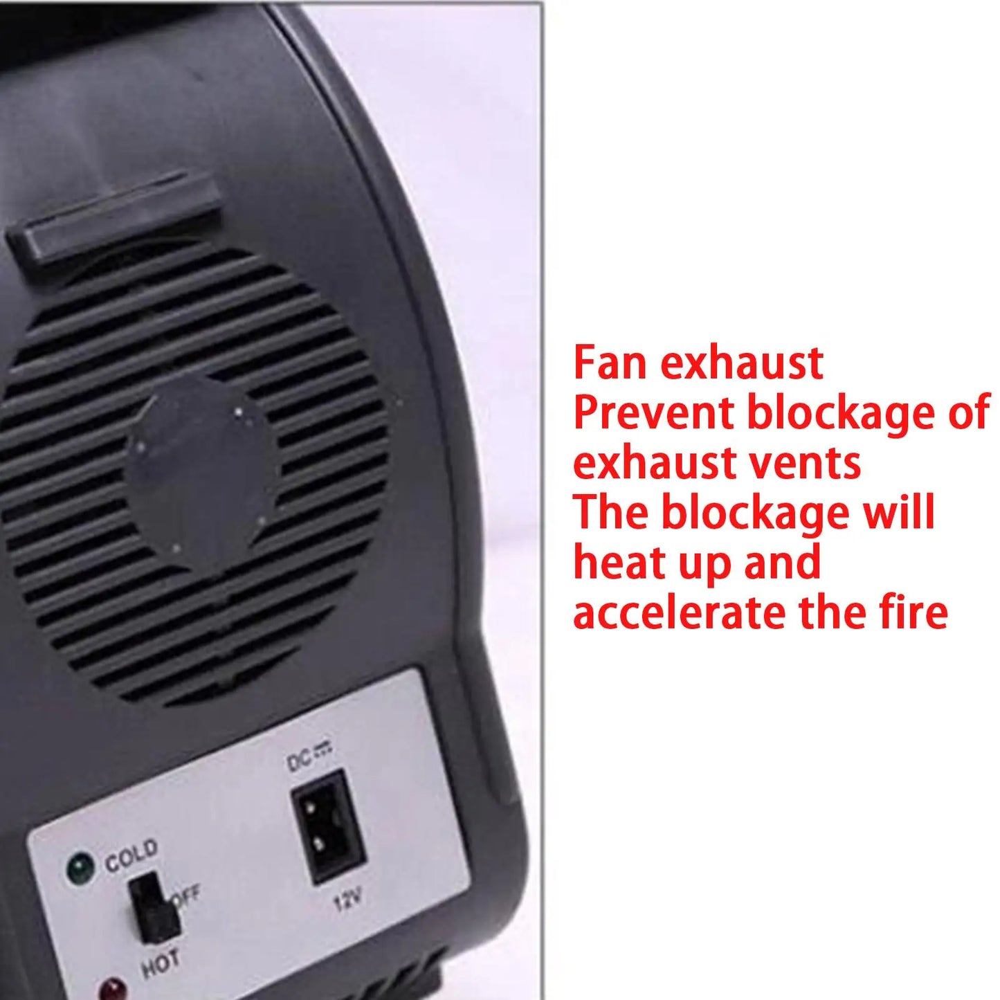 6L Mini Car Refrigerator 12V Fridge Low Noise Cooler Box Refrigerator Portable Travel Icebox for Food Freshness for Car RV