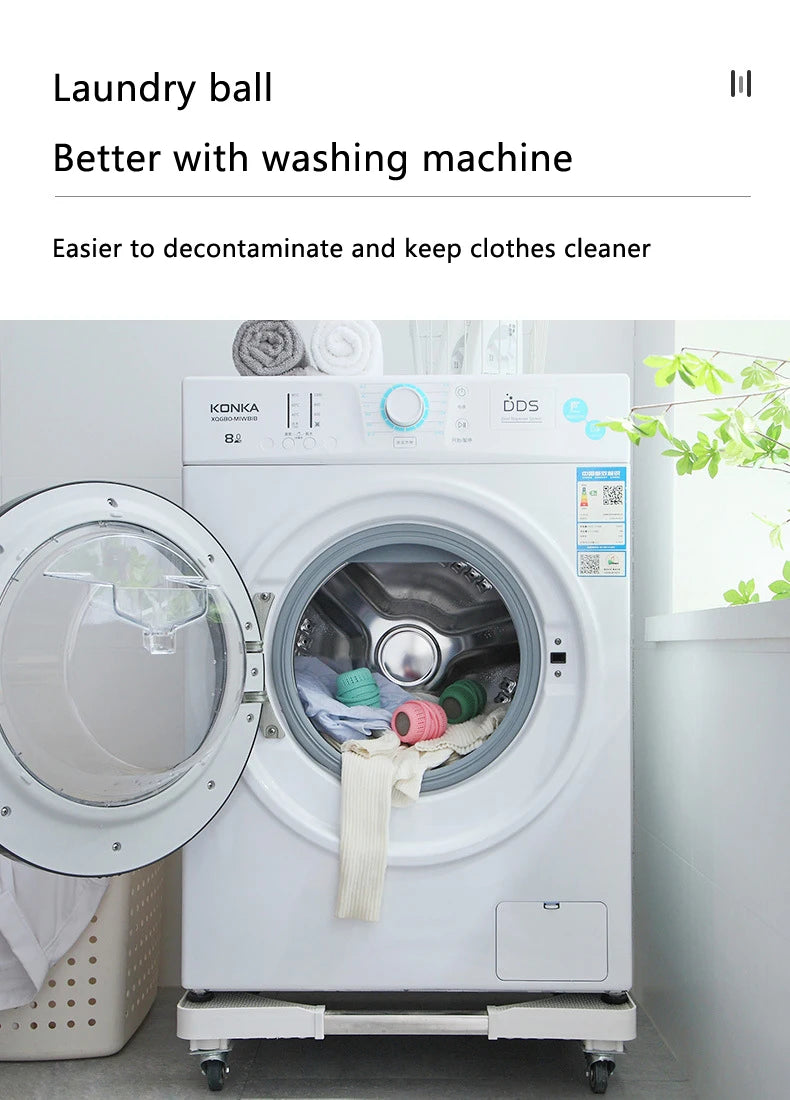 Reusable Clothes and Hair Cleaning Tool, Pet Hair Remover, Washing Machine Cat Hair Catcher, Laundry Ball, Silicone