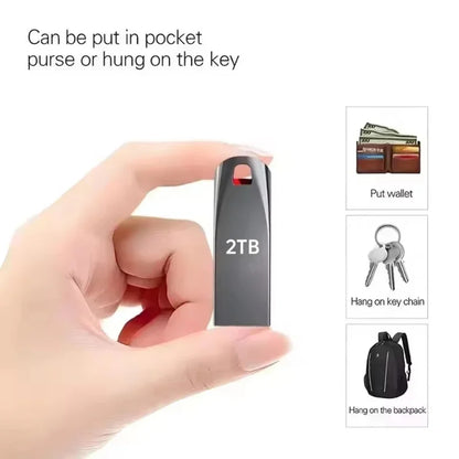 Xiaomi 2TB USB3.2 Flash Drive Super High Speed Data Transfer 1TB Large Capacity Ultra-Fast Portable Storage Sleek Durable U Disk