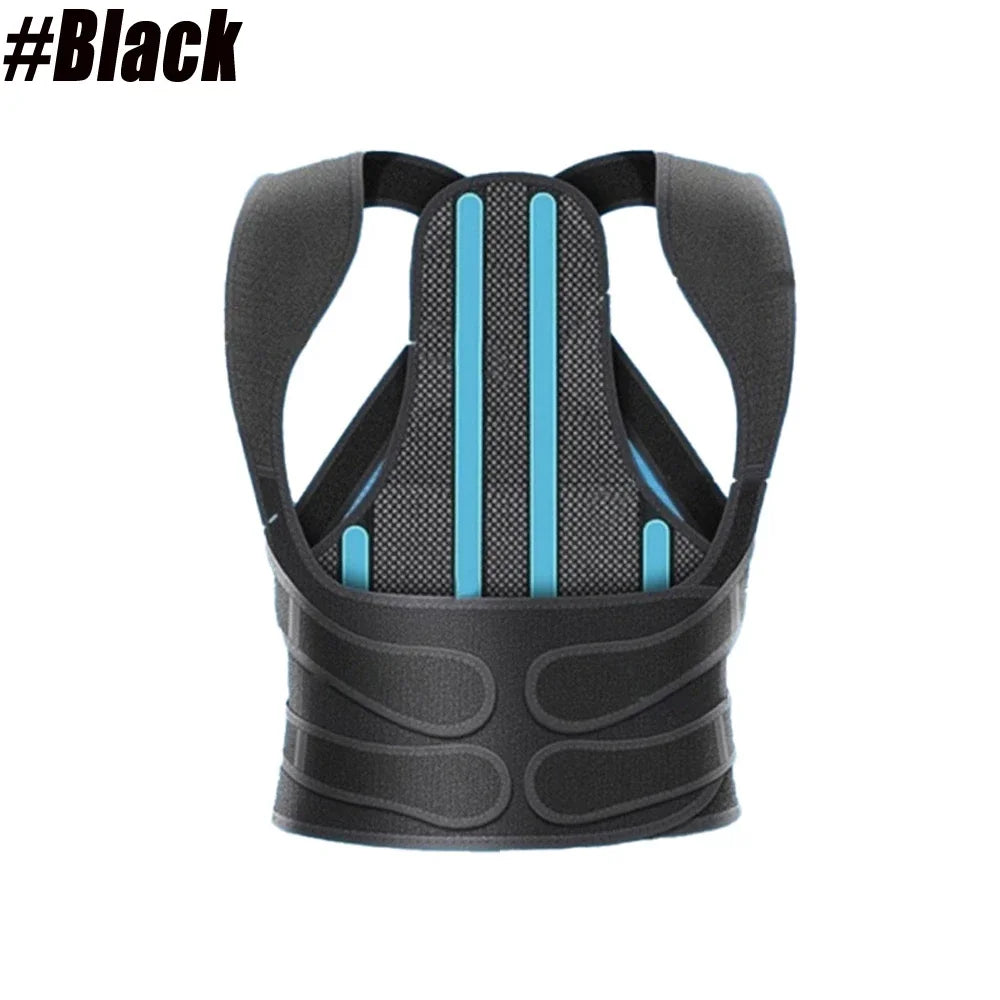 Back Brace and Posture Corrector for Women Men, Adjustable & Lightweight - Scoliosis & Hunchback Correction, Relief Back Pain