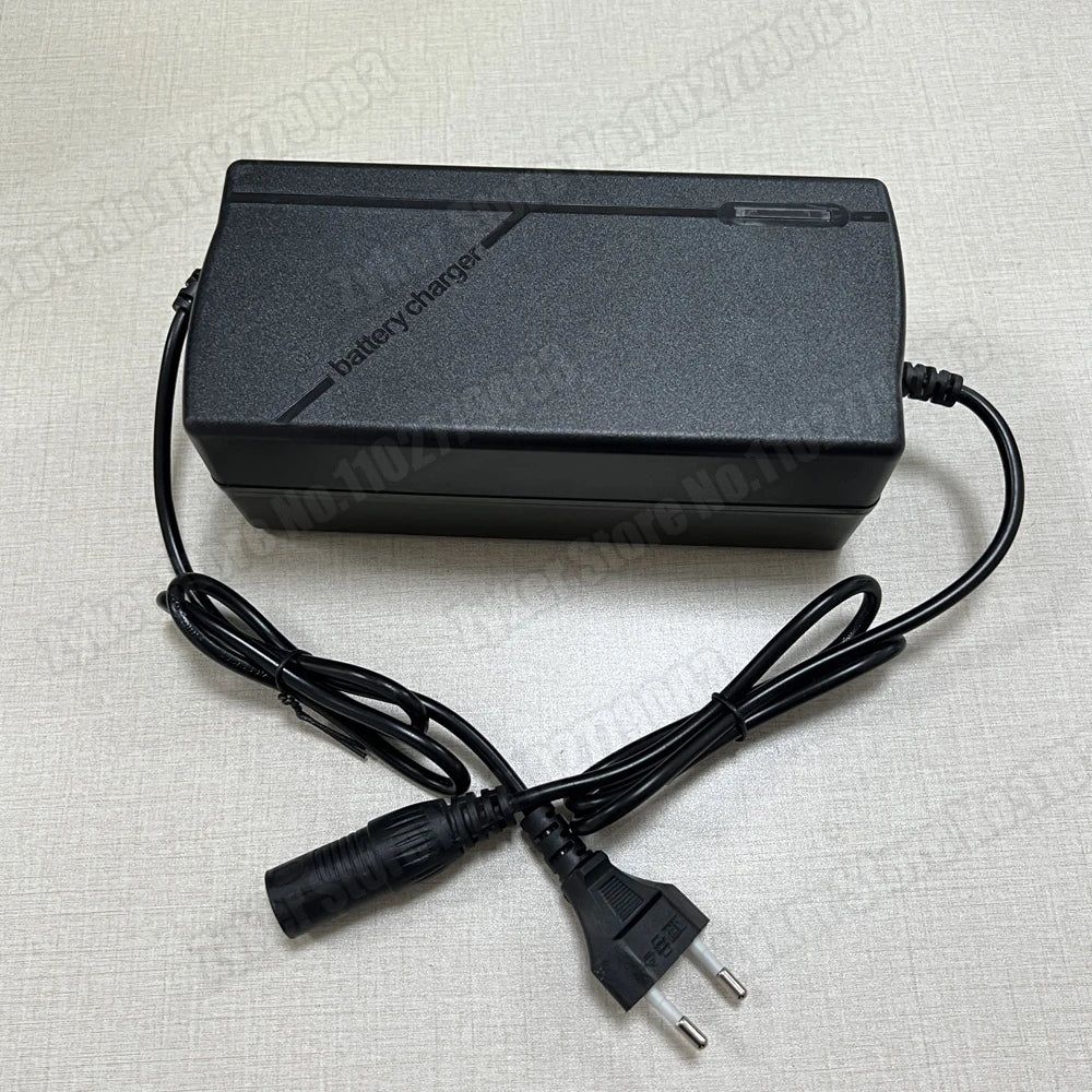 36V 48V 60V 72V Charger 2A 5A Lithium Battery Pack 42 54.6 67.2 84V 10 13 16 20S Smart Intelligent Fast Charging Charger EU Plug