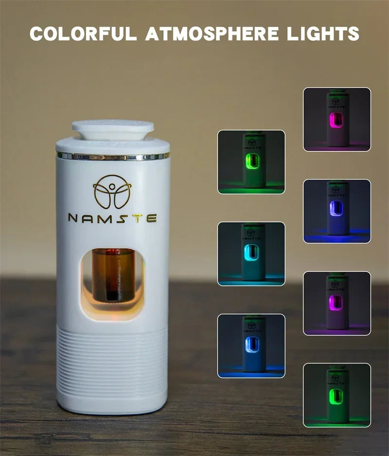 NAMSTE Car Aroma Diffuser Smart  Car Fragrance Spray Cars Odor Eliminator Air Fresheners car Aromatherapy Diffuser Essential Oil