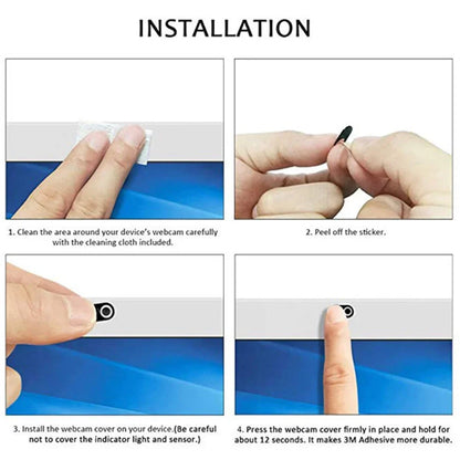 3PCS Phone Laptop PC Camera Cover Antispy Webcam Privacy Protector Privacy Protection Slide Shutter Shield For IMac For Ipad