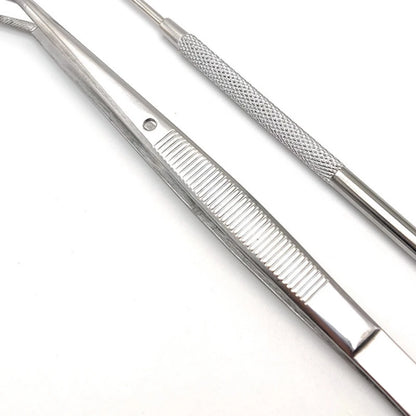Stainless Steel Dentist Prepared Tool Box Dental Tools Kit Dental Mirror Probe Tweezer Dental Oral Care Instrument Dentistry sup