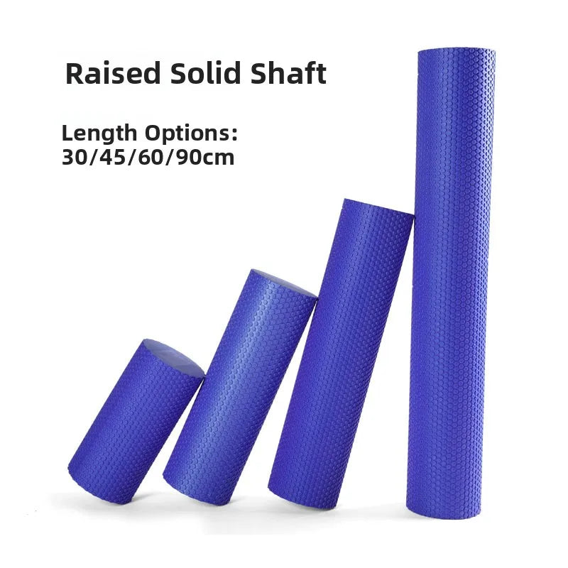 Extended 90cm  EVA Foam Roller Me Pattern Yoga Massage Sti Fitn Exercise Muscle Relaxation Roller