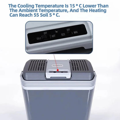 24L Car Refrigerator 12V 220V Heat Cool Mini Electric Equipment For Cars Compressor Box  Fridge Electric Devices Nest Freezer