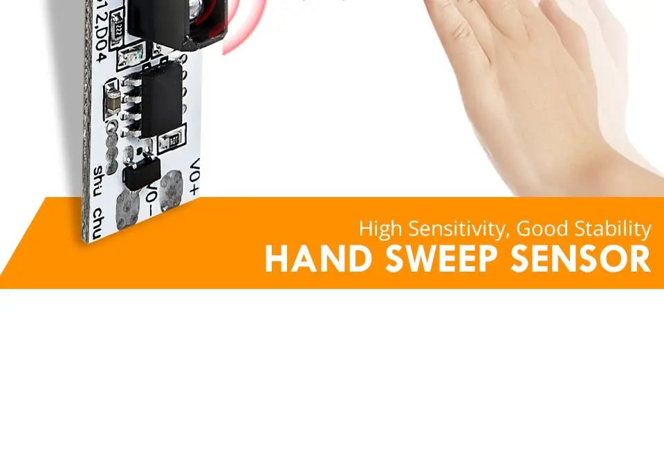 Smart Switch Module Sensor Motion Detector Finger Hand Sweep Sensor DC 12V 24V 3A Maximum 36W Power Light Switches