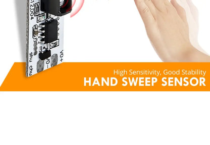 Smart Switch Module Sensor Motion Detector Finger Hand Sweep Sensor DC 12V 24V 3A Maximum 36W Power Light Switches