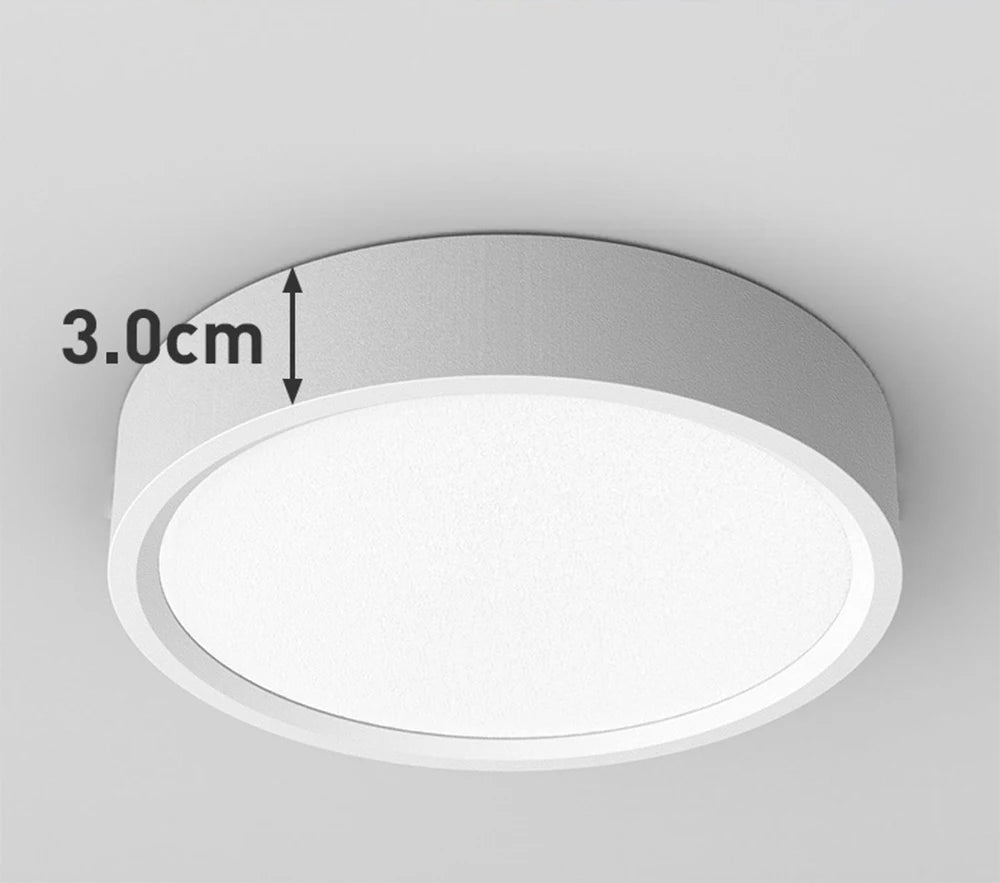 LED Ceiling Light 5W 10W 15W 18W 24W Surface Mounted Downlight Ceiling Lamp for Living Room Kitchen 220V Spotlight Panel Lights