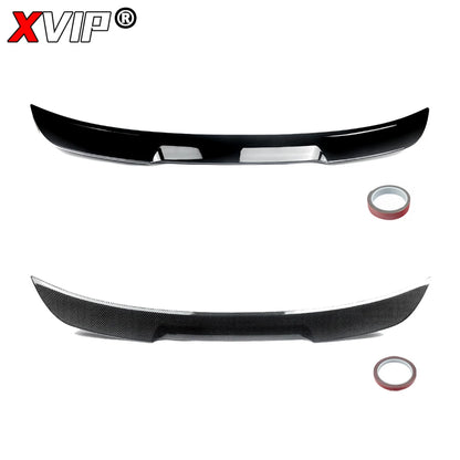 XVIP Car Glossy Black M4 Look Rear Trunk Spoilers Wings Lip For BMW 5 Series E60 4 Door Sedan 2004-2009 Carbon Look Accessories