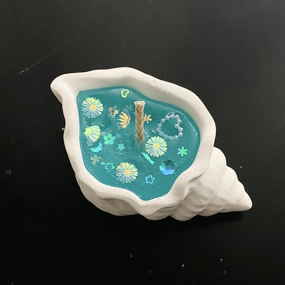 Seashell Conch Candle Decorative Scented Candles Aromatherapy Candles Homemade Conch Candle Desktop Decor