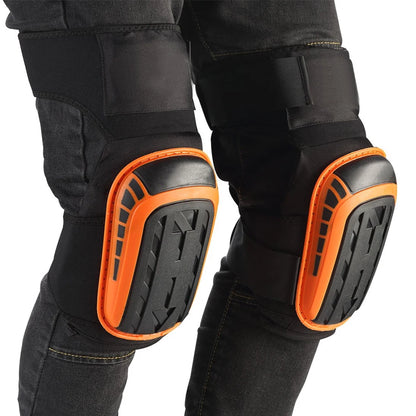Professional Heavy Duty EVA Foam Padding Knee Pads with Comfortable Gel Cushion and Adjustable Straps for Working, Gardning