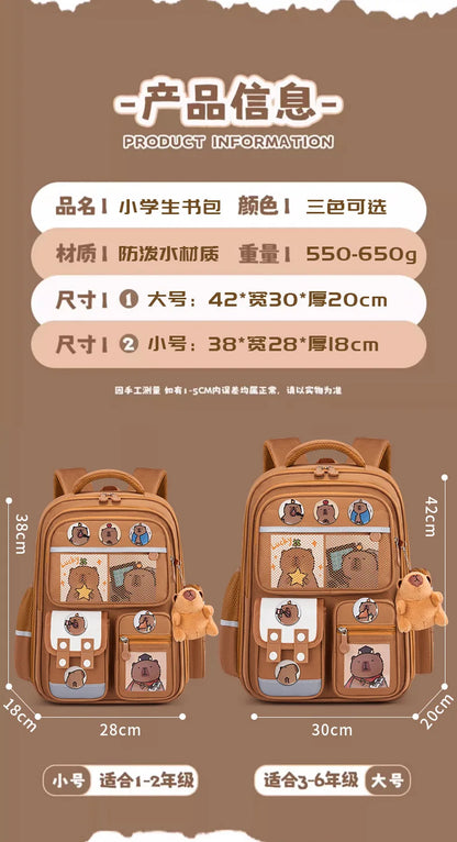 children School Bags For Boys Girls Kids backpack Primary orthopedic Backpack Waterproof Schoolbag big Book Bag mochila infantil