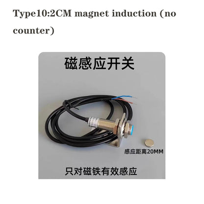 LED Digital Large Screen Electrostatic Induction Counter Infrared Automatic Production Line Pipeline Counting Electronic Counter