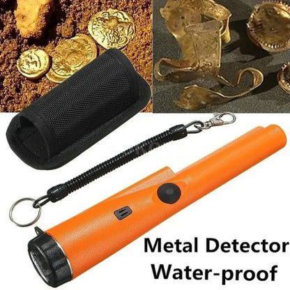 Metal Detector Professional Waterproof Handheld  Handheld  360° Scanning Unearthing Treasure Finder with High Sensitivity