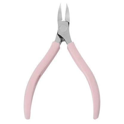 Stainless Steel Cuticle Nipper Professional Remover Scissors Finger Care Manicure Nail Clipper Dead Skin Tools Gold and Sliver