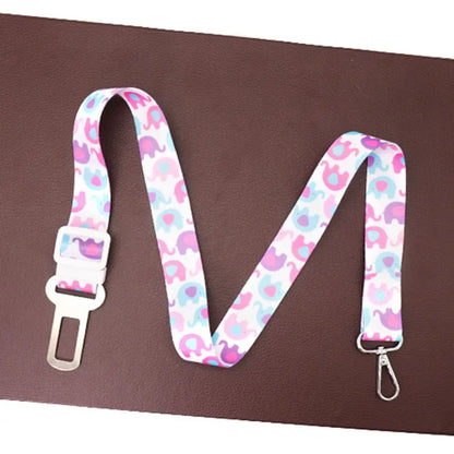 Small Medium Dogs Pet Products Cat Harness Leash Outdoor Accessories Dog Car Seat Belt Travel Clip Seatbelt Pet Travel Supplies