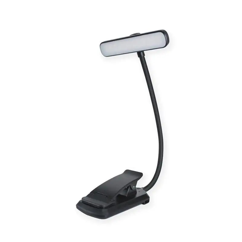 LED Book Light USB Rechargeable Reading Light Warm Cool White Daylight Portable Flexible Easy Clip Night Reading Lamp New