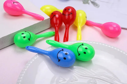 10Pcs Cartoon toddler toys, sand hammer toys, learning toys, party cheering instruments, creative toys and small gifts