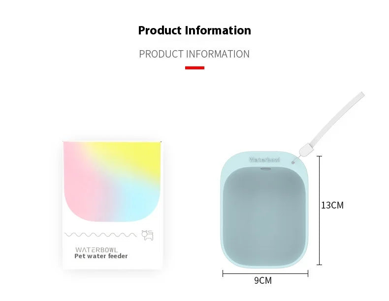 Dog Travel Water Bottle Portable Pet Dog Water Bottle Drinking Water Feeder for Dog Cat Outdoor Water Bowl Bottle Pet Supplies