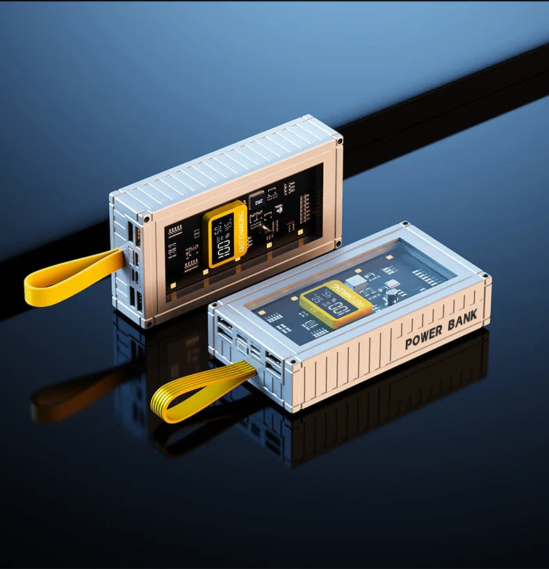 PowerBank 50000mAh 30000mAh 20000mAh Spare battery Portable Charger Mobile External Battery Fast charging For Camping iPhone