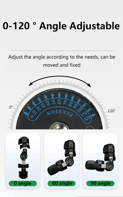 Hinged ROM Elbow Brace Adjustable Elbow Brace OP Rear Elbow Brace Arm Injury Recovery Lightweight Breathable