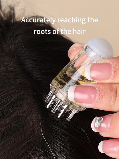 Hair Oil Applicator - Scalp Massage Comb, Essential Serums Brush for Hair Care Massage Relaxation, 6 ml, 1 Pcs
