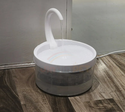 2L Cat Water Fountain LED Blue Light USB Powered Automatic Water Dispenser Cat Feeder Drink Filter For Cats Drinking Fountain