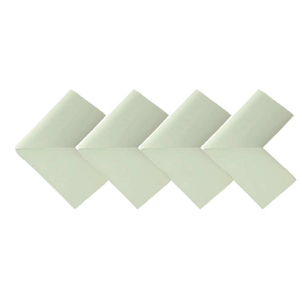 4pcs Soft Baby Proofing Corner Guards - Pre-Taped Table Corner Protector for Child Safety Furniture Bumper & Sharp Edge