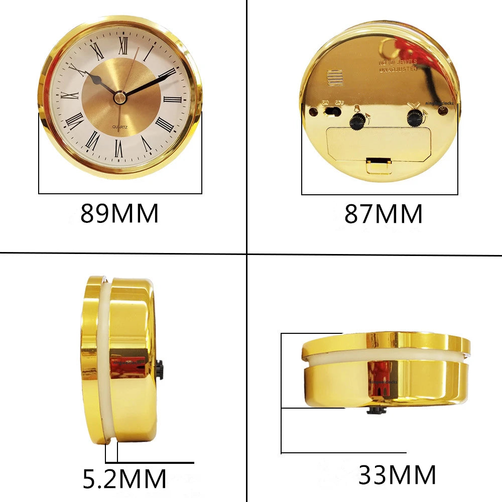 Clock Insert Quartz Clock Mechanism Built in Clock Classic Clock Craft Insert Clocks Movement DIY Table Clock