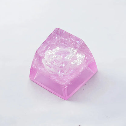 3D Resin Artisan KeyCaps Transmission Custom Keycaps for Mechanical Keyboard Accessories