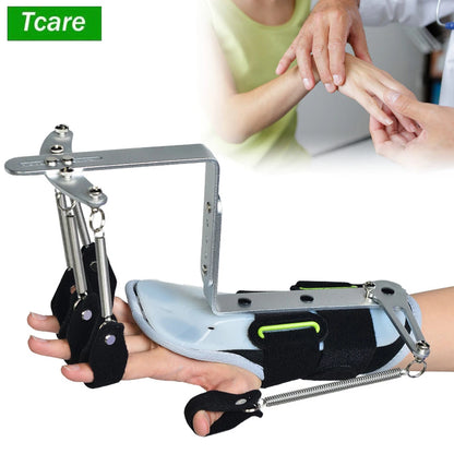Tcare Hand Posture Corrector PHYSIOTHERAPY REHABILITATION Training Dynamic Finger Orthosis for Apoplexy HEMIPLEGIA Tendon Repair