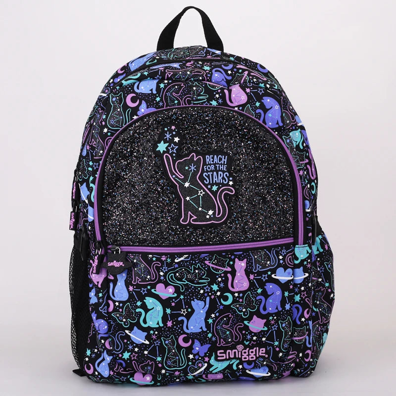 Genuine Australian Smiggle Student Backpack Cute And Fashionable Children Stationery Box Backpack Lunch Bag Kettle Student Gift