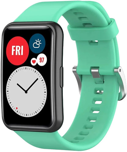 Silicone strap for Huawei Watch Fit Original Smart watch replacement Huawei Fit Bracelet wristband Huawei Watch Fit new Correa