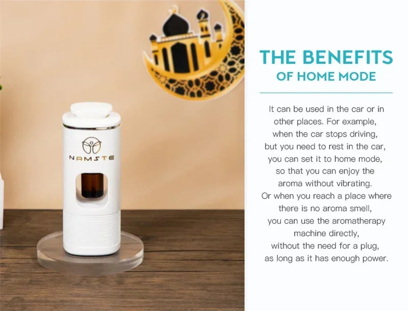 NAMSTE Car Aroma Diffuser Smart  Car Fragrance Spray Cars Odor Eliminator Air Fresheners car Aromatherapy Diffuser Essential Oil
