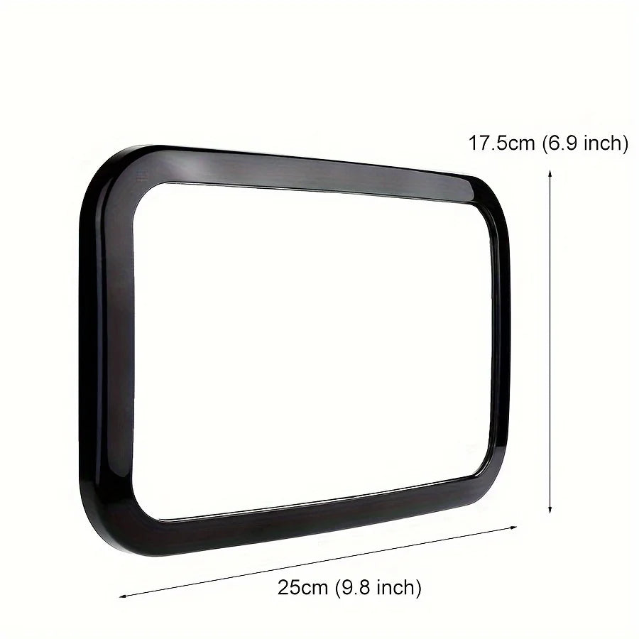 Durable Baby Car Mirror 360° Rotatable Safe for Seat Essential for Travel Easy Install Adjustable Arm Durable Rearview Mirror