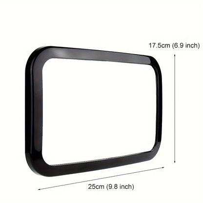 Durable Baby Car Mirror 360° Rotatable Safe for Seat Essential for Travel Easy Install Adjustable Arm Durable Rearview Mirror