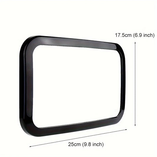 Durable Baby Car Mirror 360° Rotatable Safe for Seat Essential for Travel Easy Install Adjustable Arm Durable Rearview Mirror