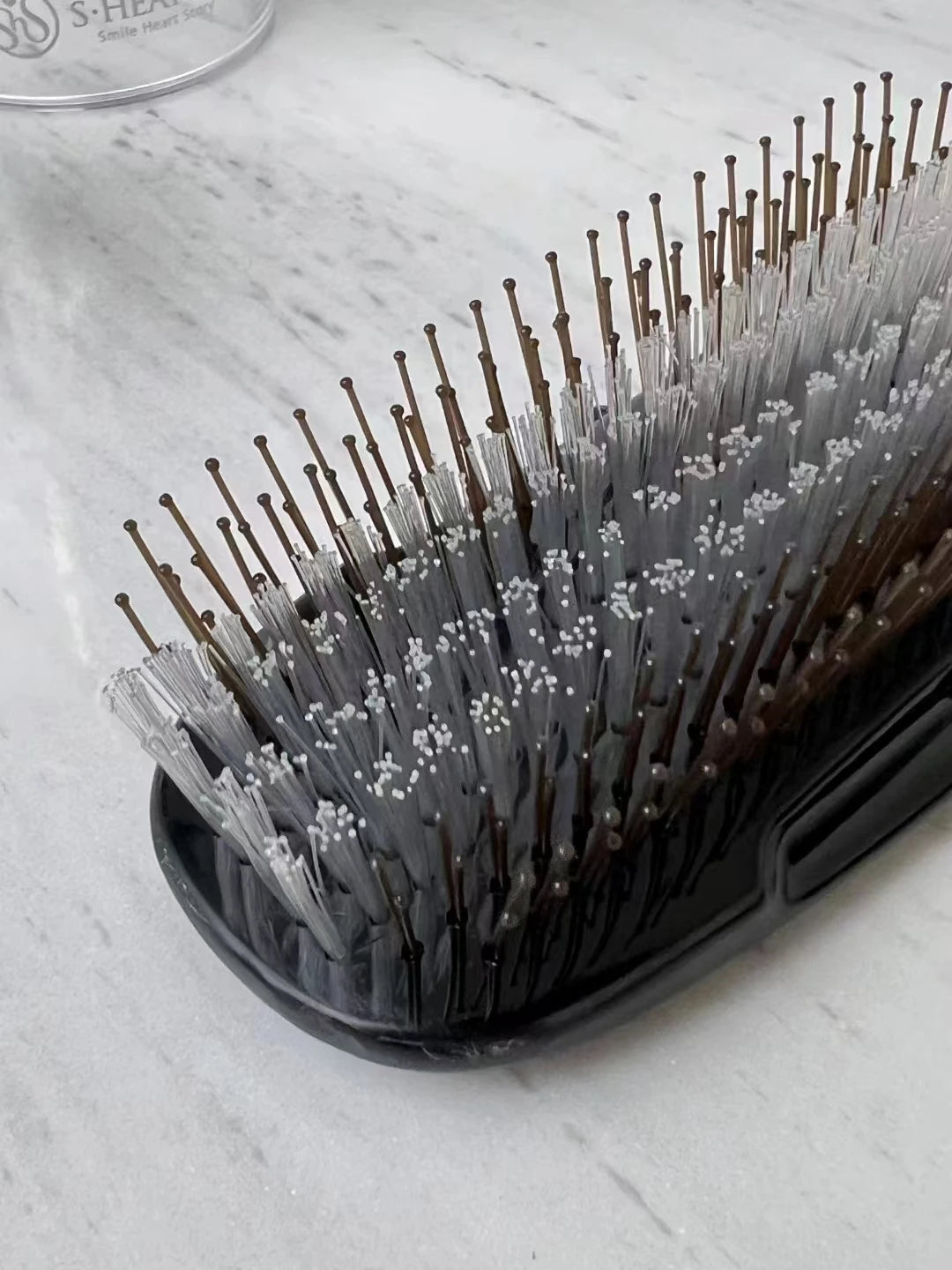 S Heart S Scalp Brush World Model (Short) Gold Black Silver New Package from Japan