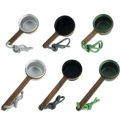 Coffee Measuring Spoon 12g Coffee Measuring Tool Dishwasher Safe Coffee Spoon with Wood Handle Coffee Spoon for Coffee D2RD