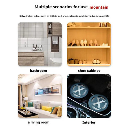 200G Odor Eliminator for New Car Easy to Use Fits in Cup Holder Car Fragrance Diffuser to Keep Your Car Smelling Fresh