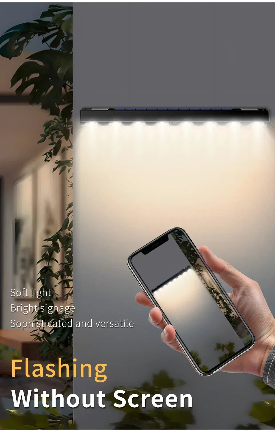 4/6/8LED Solar Wall Lights Outdoor Waterproof Solar Light Garden Landscape Light Ambient Decoration Balcony Staircase Lighting