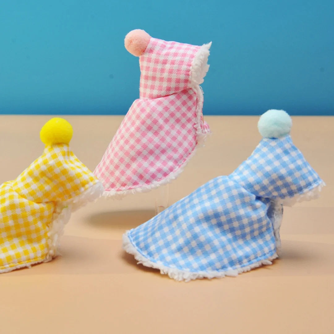 Cute Parrot Cloak Parrot Cloak Cloak Bird Clothes Parrot Cloak Black Phoenix Thick Warm Outerwear