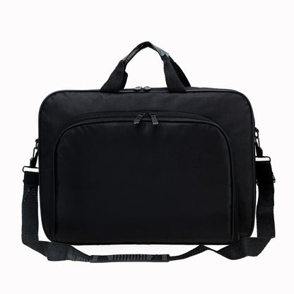 15.6 Inch 17 In Laptop Bag Business Portable Nylon Computer Handbags Laptop Shoulder Handbag Zipper Shoulder Simple Style