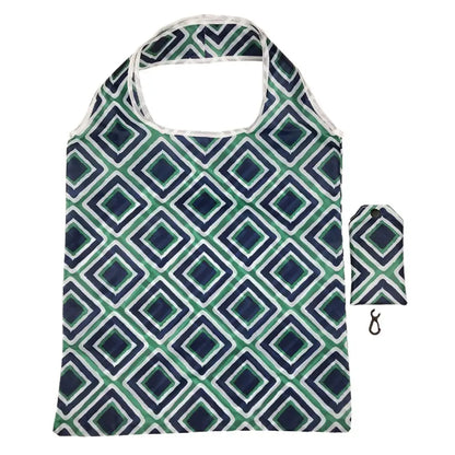 Foldable Shopping Bags for Groceries Recyclable Grocery Tote Pouch Eco-Friendly Heavy Duty Washable Shopping Bag