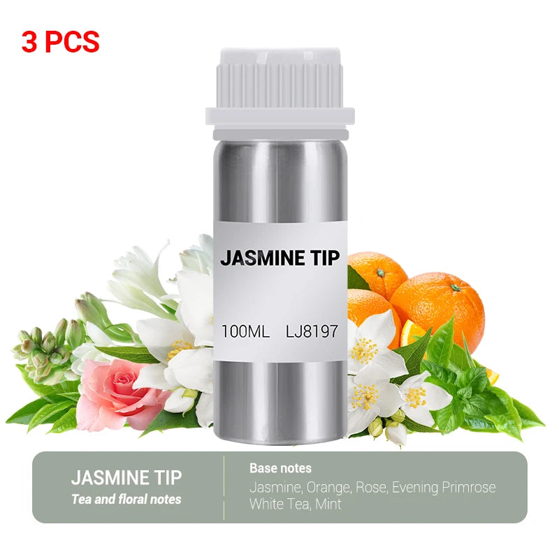 3 Pcs 100ml Essential Oils for Diffuser Humidifier Aroma Oil Pure Natural Humidifying Diffuser Essential Oils Home Hotel Bedroom