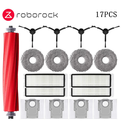 Roborock Q Revo / P10 A7400RR Robot Vacuums Cleaner Accessory Main Side Brush Hepa Filter Mop Cloths Dust Bag Spare Part