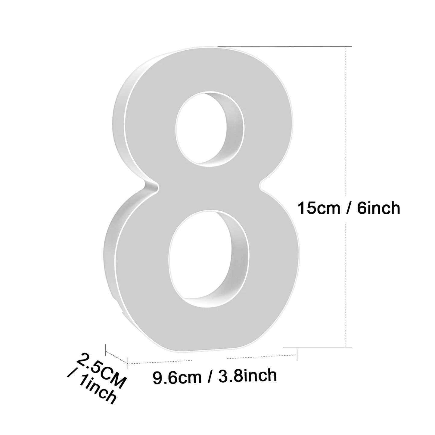 Smart LED Letters Lights Alphabet Light Decorative Name Letter Number Lamp Night Light USB MeRGBW App Music Sync Logo Game Home