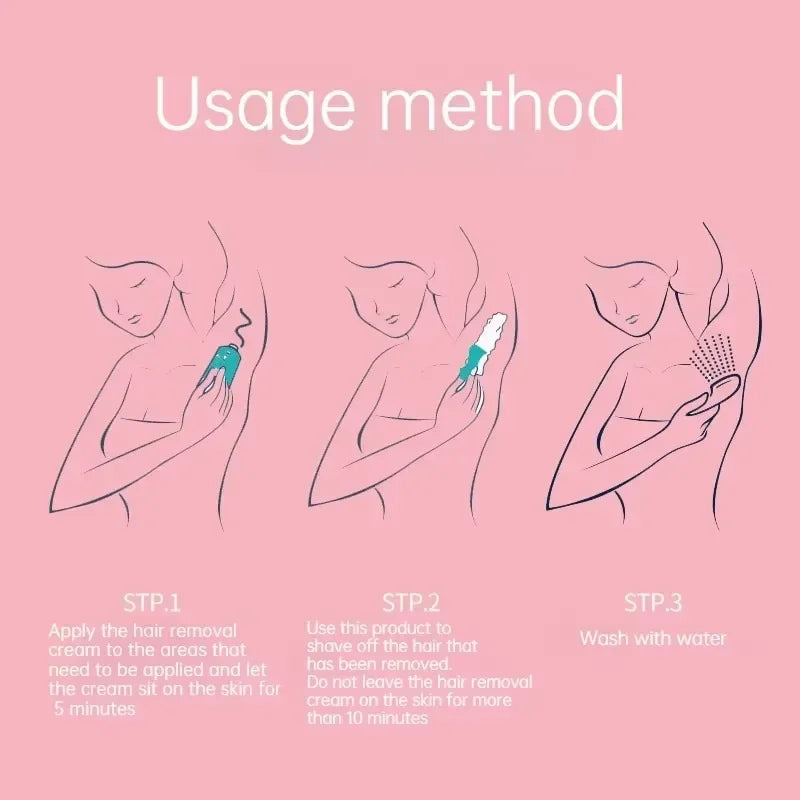 Hair Removal Cream Permanent Epilator Cream Intimate Areas Health Painless Hair Remover Growth Inhibitor for Men Woman Body Care