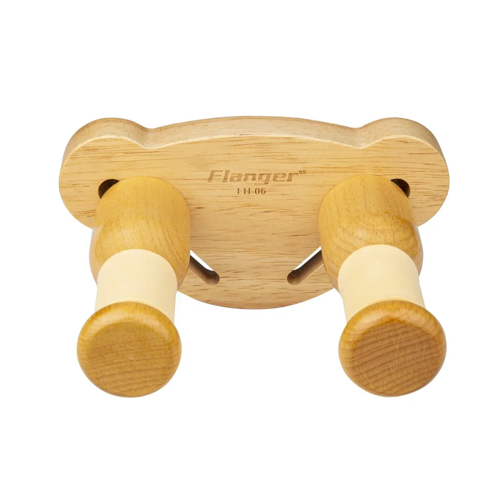 Guitar Hooks Adjustable Violin Hanger Non-scratch Wall Easy To Install HooksStrong Wood-colored Strings Instrument Accessories